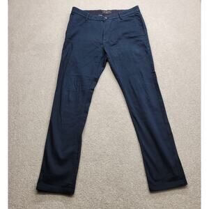 Matchstick Men's Blue Straight Pants Casual Size 32x30